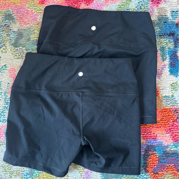 TWO-PACK Yogalicious Lux Bike Yoga Black Shorts size small, great condition! - Picture 2 of 3